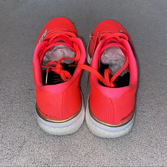 Adidas adios 5 Hot Coral Pink Reflective Sneakers - Picture 10 of 16